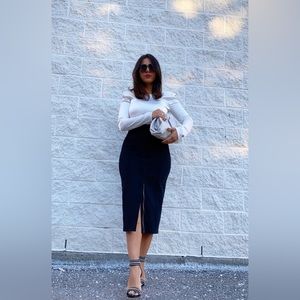 🛍️NEW SARA SATIN EFFECT CROP TOP IN PEARL GREY